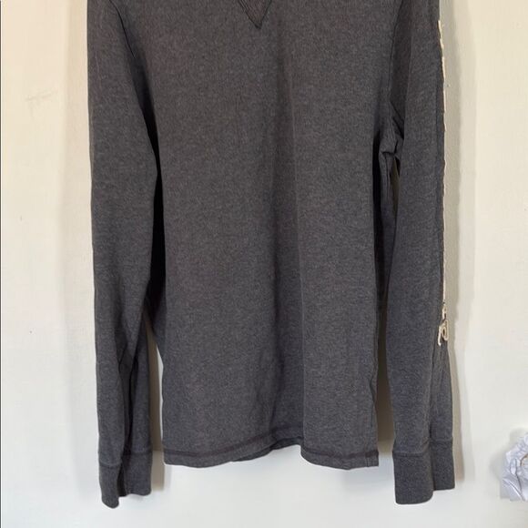 Abercrombie & Fitch Gray Muscle Fit Sweatshirt XL Long Sleeve Pullover - Picture 4 of 9